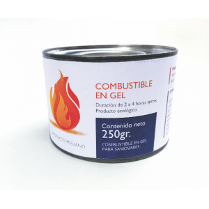 Gel combustible para samovares